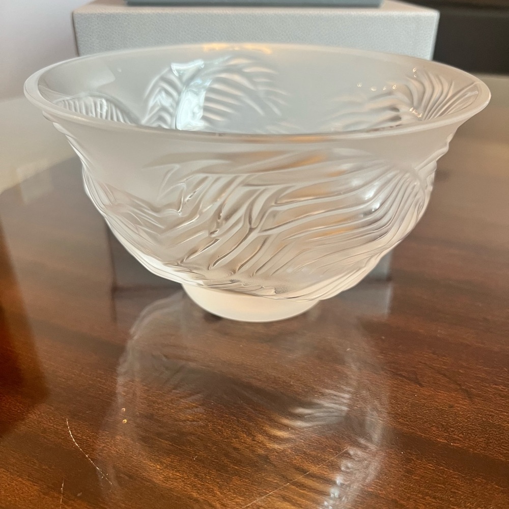 Lalique Crystal Bowl
